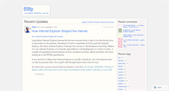 Desktop Screenshot of 89lp63.wordpress.com