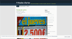Desktop Screenshot of frikadas.wordpress.com