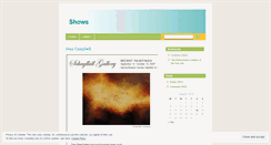 Desktop Screenshot of pafashow.wordpress.com