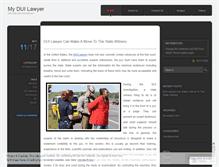 Tablet Screenshot of myduilawyer101.wordpress.com