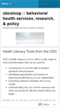 Mobile Screenshot of cbcsloop.wordpress.com