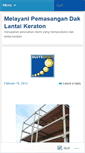 Mobile Screenshot of daklantaikeraton.wordpress.com