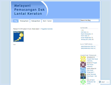 Tablet Screenshot of daklantaikeraton.wordpress.com