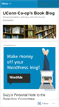 Mobile Screenshot of booksuconncoop.wordpress.com