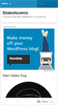 Mobile Screenshot of diabolicomix.wordpress.com