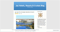 Desktop Screenshot of jaztravel.wordpress.com