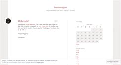 Desktop Screenshot of haanisama5210.wordpress.com
