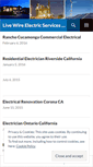 Mobile Screenshot of electricsolarsanbernardino.wordpress.com