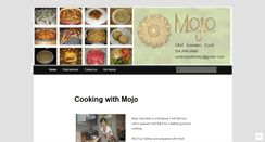 Desktop Screenshot of cookingwithmojo.wordpress.com