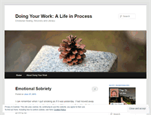 Tablet Screenshot of doingyourwork.wordpress.com