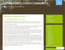 Tablet Screenshot of glenbeighrecoverycommunity.wordpress.com