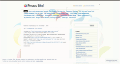 Desktop Screenshot of mackinpenguin.wordpress.com
