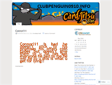Tablet Screenshot of clubpenguin0910.wordpress.com