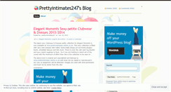 Desktop Screenshot of prettyintimatesonline.wordpress.com