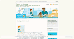 Desktop Screenshot of note2school.wordpress.com