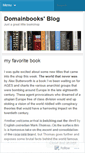 Mobile Screenshot of domainbooks.wordpress.com