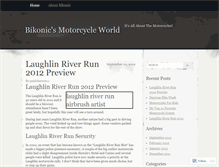 Tablet Screenshot of bikonicmotorcycleworld.wordpress.com