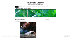 Desktop Screenshot of musicofalifetime.wordpress.com