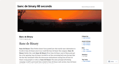 Desktop Screenshot of br.bancdebinary60seconds.wordpress.com