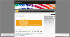 Desktop Screenshot of insideimc.wordpress.com