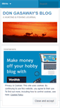 Mobile Screenshot of dongasaway.wordpress.com