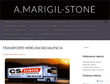 Tablet Screenshot of amarigilstone.wordpress.com