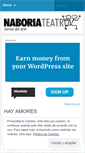 Mobile Screenshot of naboriateatro.wordpress.com