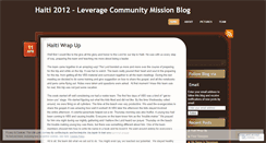 Desktop Screenshot of lchaiti2012.wordpress.com