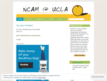 Tablet Screenshot of ncam.wordpress.com