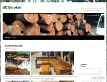 Tablet Screenshot of jualbelikayu.wordpress.com