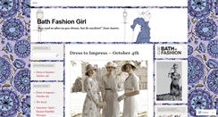 Desktop Screenshot of bathfashiongirl.wordpress.com