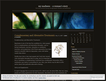 Tablet Screenshot of mymadness.wordpress.com