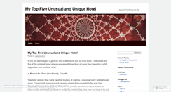 Desktop Screenshot of hotels256.wordpress.com