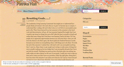 Desktop Screenshot of patrikahall.wordpress.com