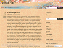 Tablet Screenshot of patrikahall.wordpress.com