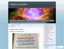 Tablet Screenshot of alejandrolodi.wordpress.com