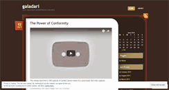 Desktop Screenshot of galadari.wordpress.com