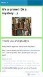 Mobile Screenshot of itsacrimeuk.wordpress.com