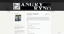 Desktop Screenshot of angryryno.wordpress.com