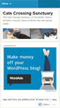 Mobile Screenshot of catscrossing.wordpress.com
