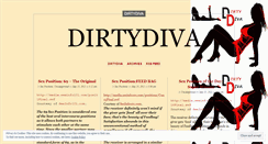 Desktop Screenshot of dirtydiva.wordpress.com