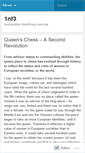 Mobile Screenshot of 1nf3.wordpress.com