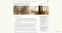 Desktop Screenshot of landscapegardeners.wordpress.com