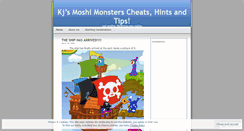 Desktop Screenshot of moshicheats.wordpress.com