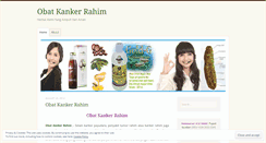 Desktop Screenshot of obatkankerrahimherbalalamiblog.wordpress.com