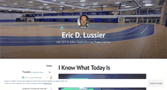 Desktop Screenshot of ericdlussier.wordpress.com