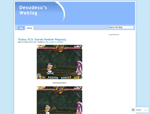 Tablet Screenshot of desudesublog.wordpress.com
