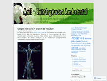 Tablet Screenshot of ambientintelligence.wordpress.com