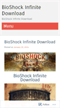 Mobile Screenshot of bioshockinfinitedownload.wordpress.com