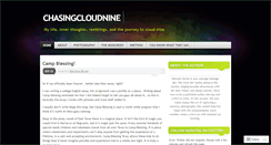 Desktop Screenshot of chasingcloudnine.wordpress.com